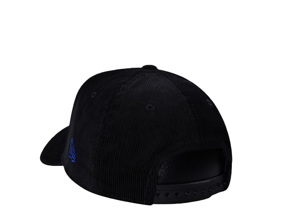 New Era New York Mets 40th Anniversary Black Throwback Corduroy Edition 9Forty A Frame Snapback Casquette