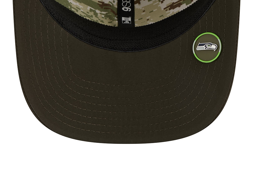 New Era Seattle Seahawks Salute To Service 2025 9Seventy Snapback Casquette