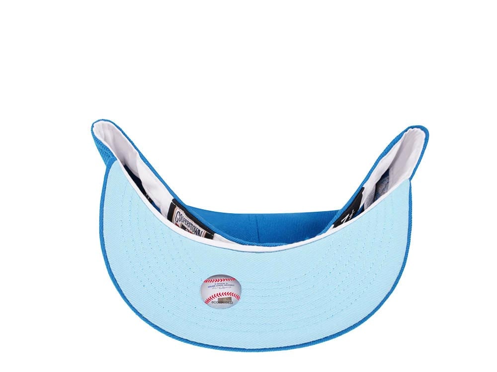 New Era Philadelphia Athletics World Series 1929 Glacier Ice Edition 59Fifty Fitted Casquette
