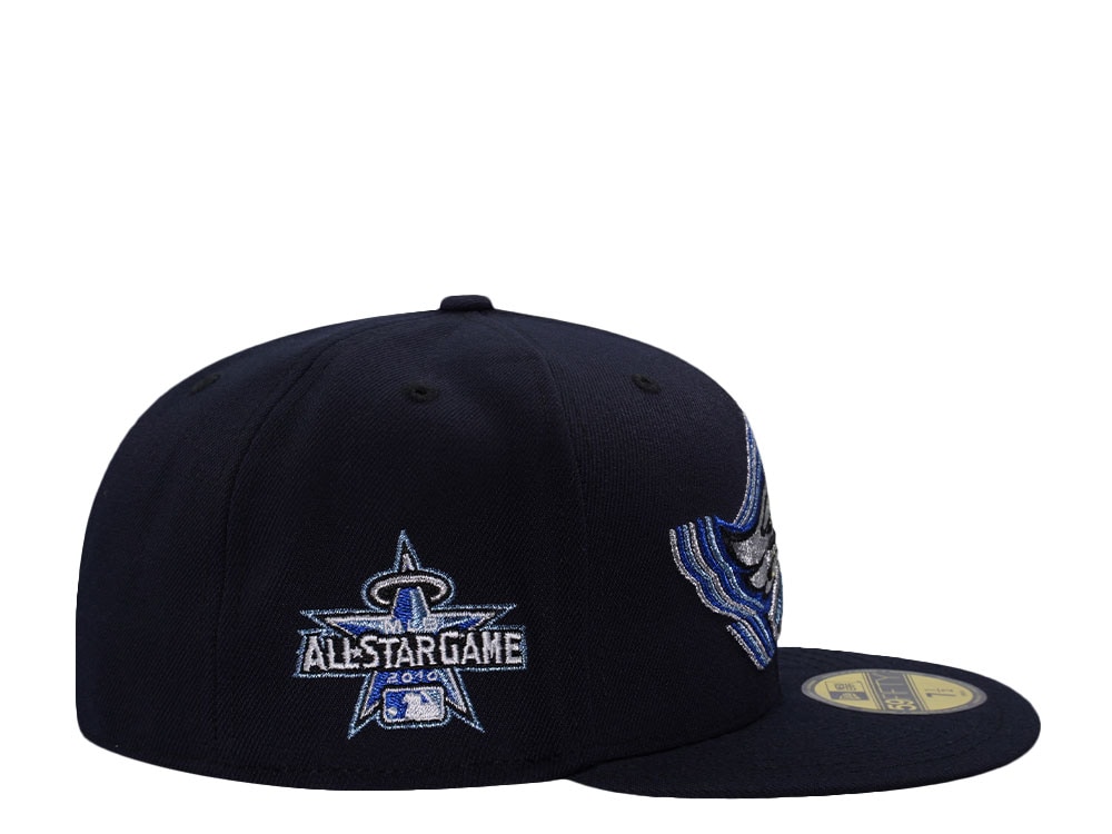 New Era Anaheim Angels All Star Game 2010 Navy Metallic Edition 59Fifty Fitted Casquette