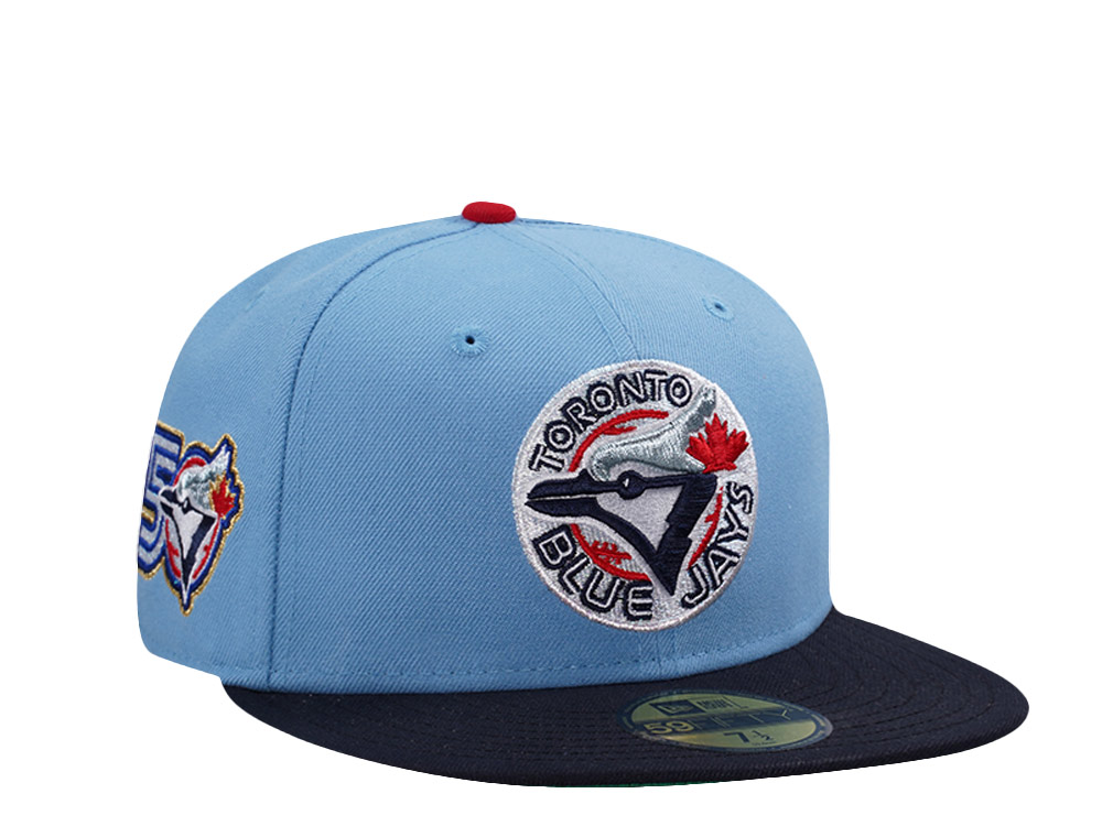 New Era Toronto Blue Jays 50th Anniversary Sky Blue Two Tone Edition 59Fifty Fitted Casquette