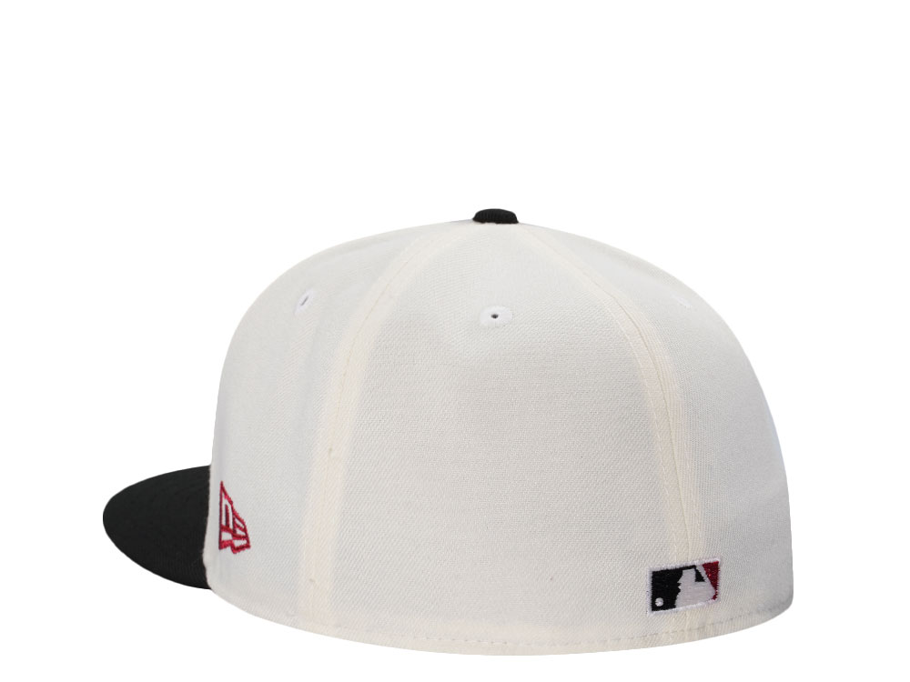 New Era New York Yankees World Series 2000 Script Chrome Two Tone Edition 59Fifty Fitted Casquette