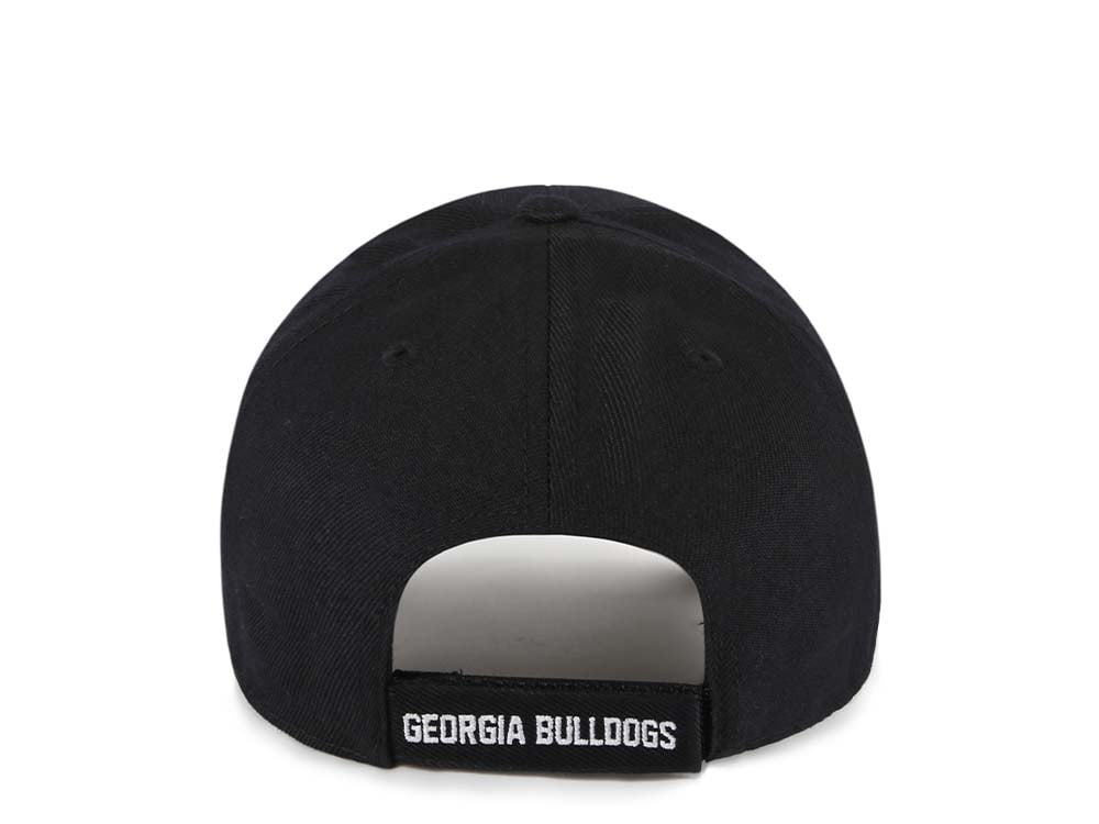 47Brand Georgia Bulldogs Black Wool MVP Strapback Casquette