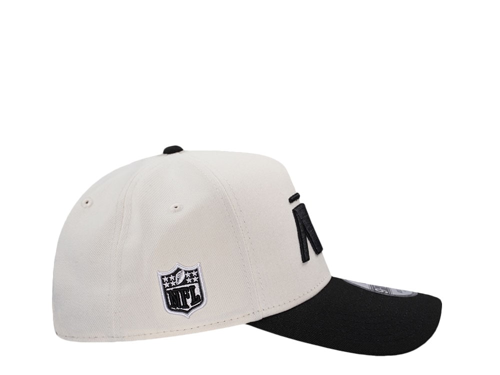 New Era New York Jets Classic Chrome Two Tone Edition 9Forty A Frame Snapback Casquette