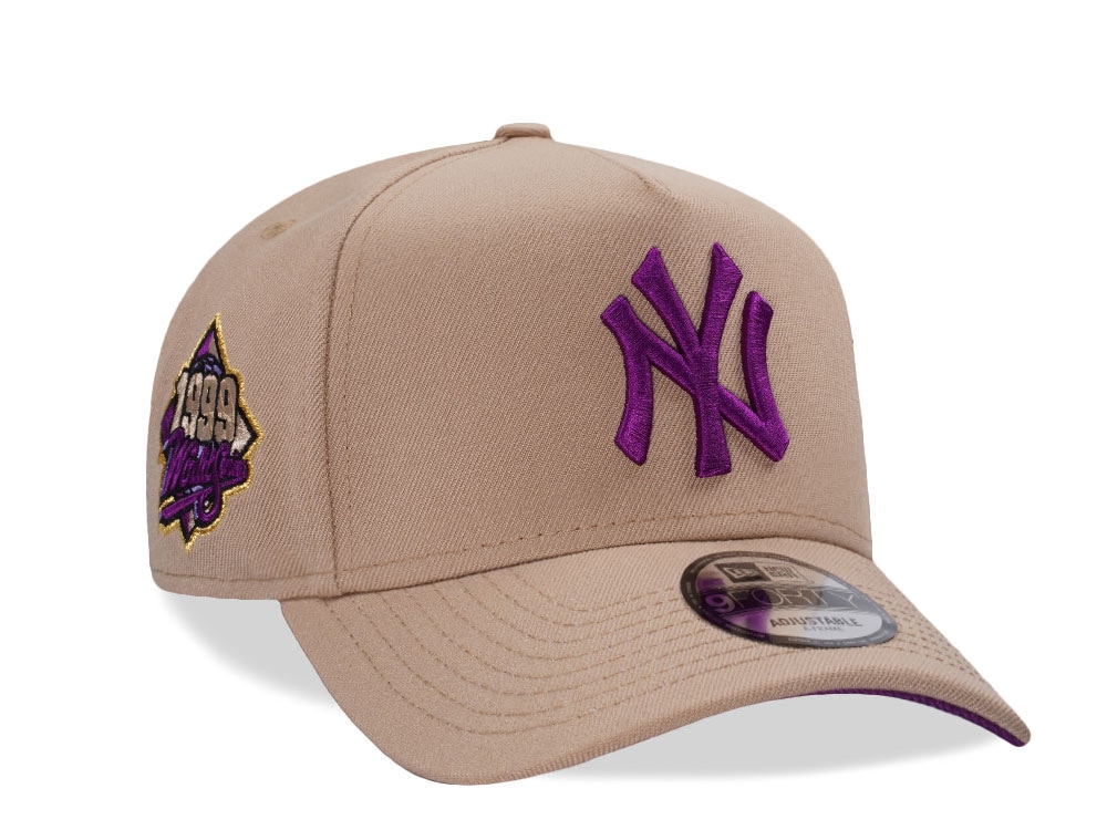 New Era New York Yankees World Series 1999 Camel Edition 9Forty A Frame Snapback Casquette
