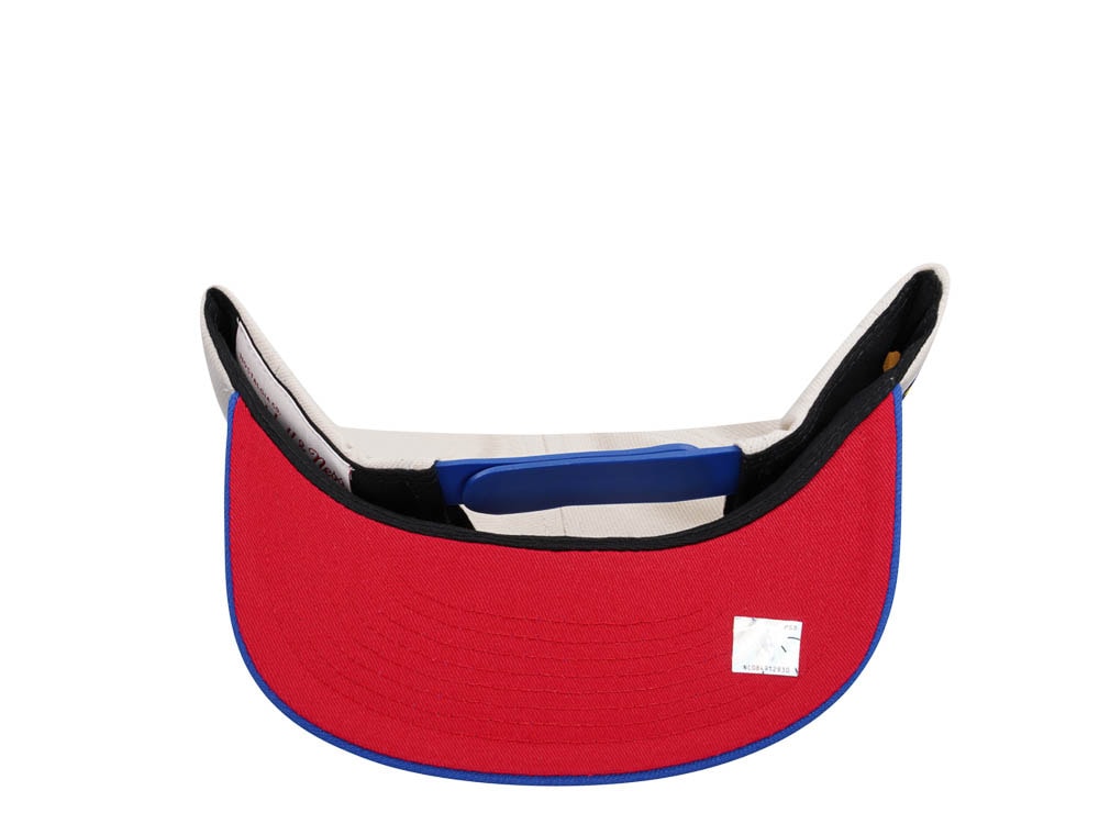 Mitchell & Ness Denver Nuggets Sail Off White Two Tone Snapback Casquette