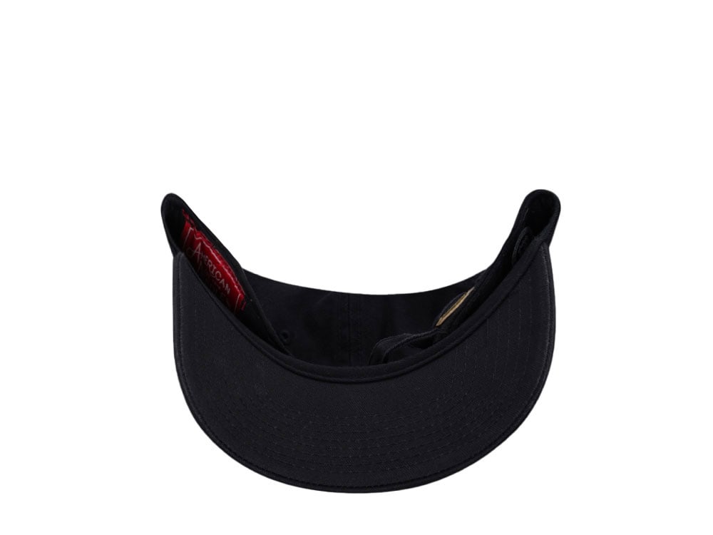 American Needle Dallas Stars Blue Line Black Strapback Casquette