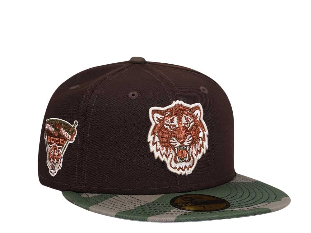 New Era Detroit Tigers Comerica Park Copper Camo Two Tone Edition 59Fifty Fitted Casquette