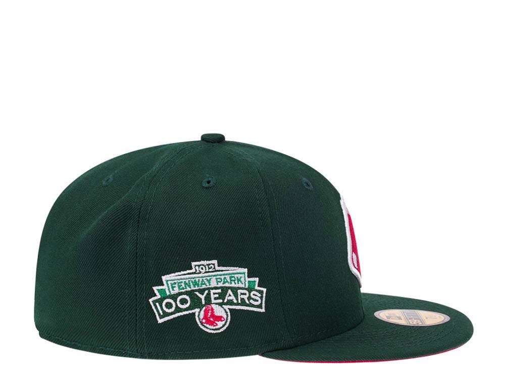 New Era Boston Red Sox 100 Years Fenway Park Green Prime Edition 59Fifty Fitted Casquette