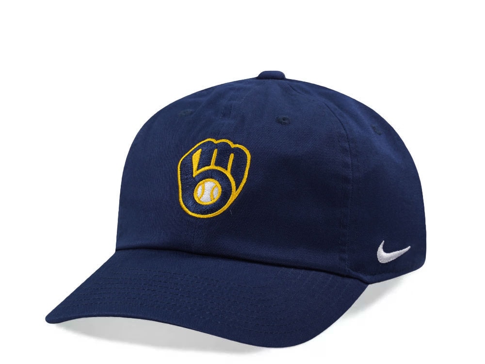 Nike Milwaukee Brewers Club Navy Edition Strapback Casquette