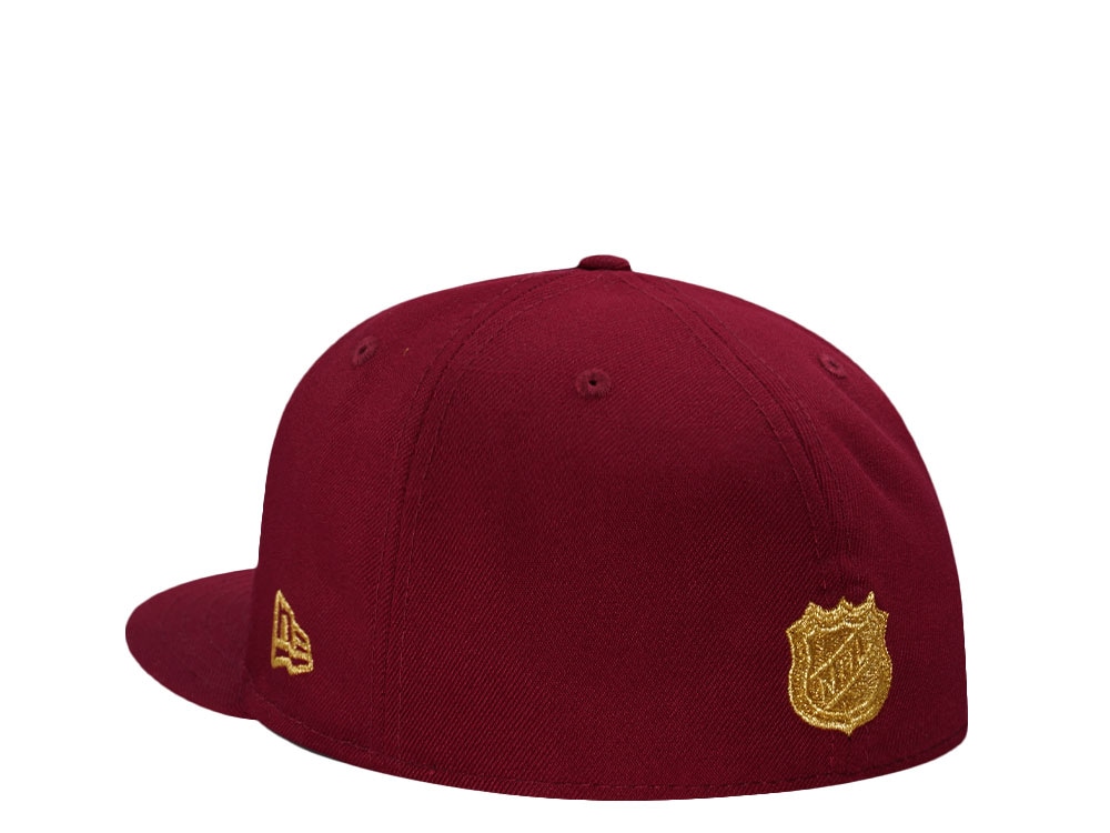 New Era Colorado Avalanche 10 Seasons 24K Maroon Prime Edition 59Fifty Fitted Casquette