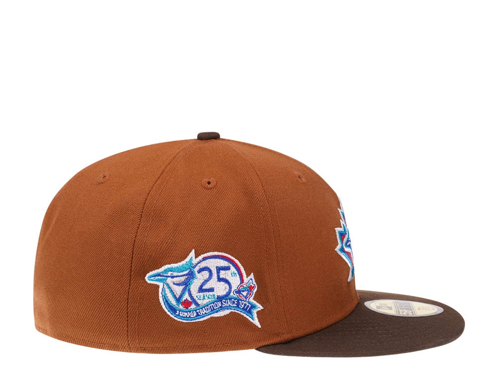 New Era Toronto Blue Jays 25th Anniversary Bourbon and Suede Edition 59Fifty Fitted Casquette