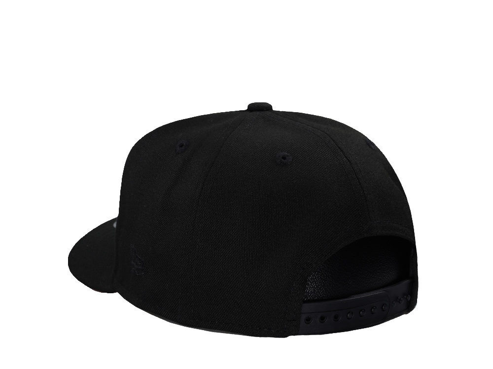 New Era Chicago Bulls All Black 9Fifty A Frame Snapback Casquette