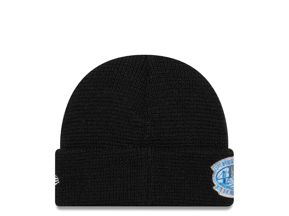 New Era Los Angeles Dodgers 1st World Champion 1955 Short Cuff Beanie Black Chapeaux