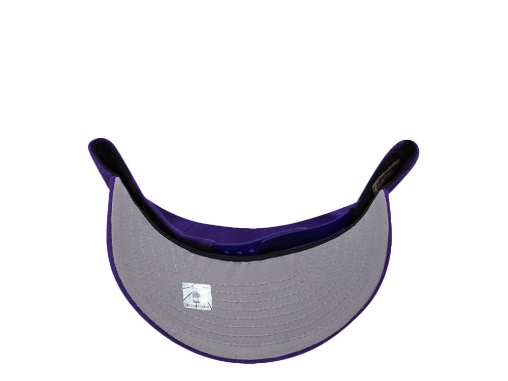 New Era Los Angeles Lakers NBA Finals 2000 Purple Prime Edition 9Fifty A Frame Snapback Casquette
