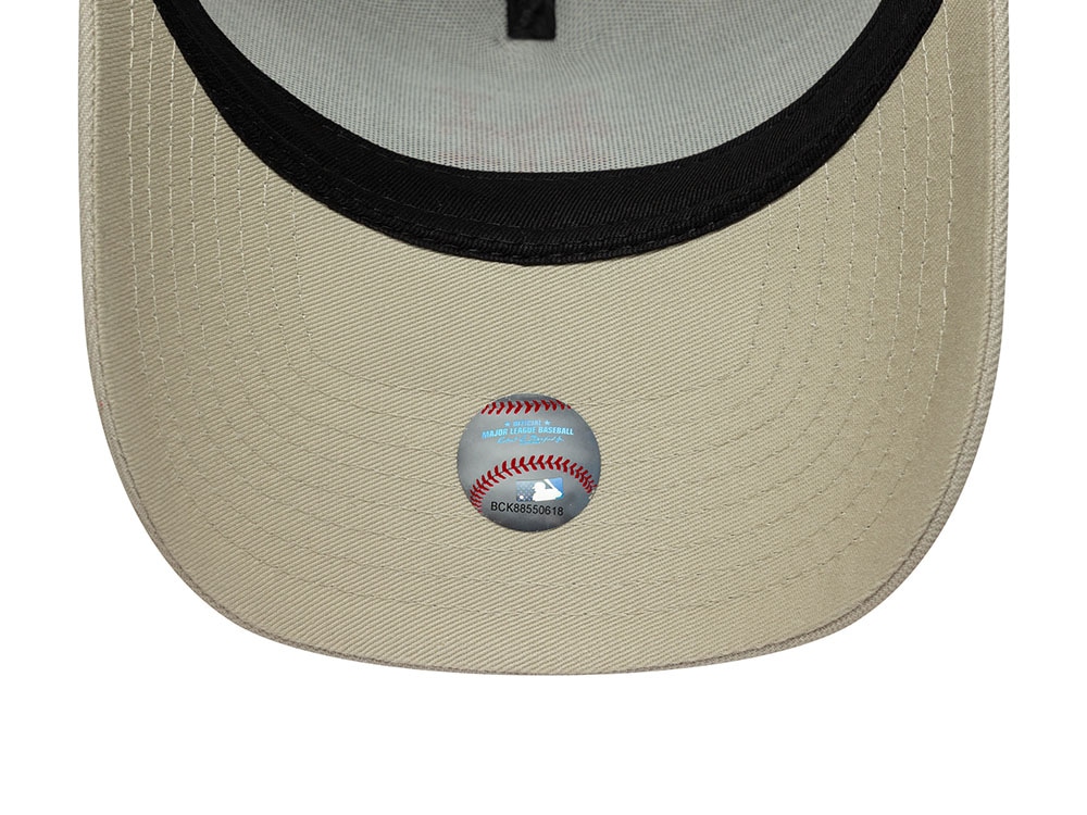 New Era New York Mets Outline Script Stone Edition 9Forty A Frame Snapback Casquette