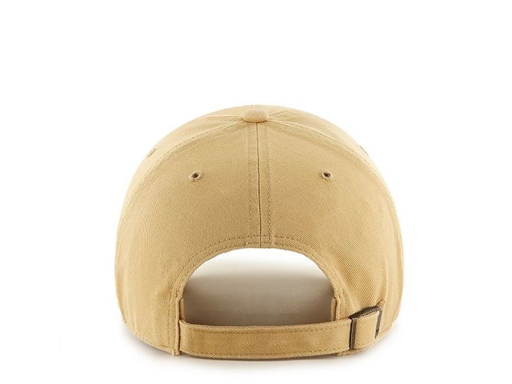 47Brand New York Yankees Light Tan Clean up Strapback Casquette