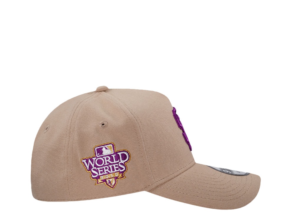New Era San Francisco Giants World Series 2010 Camel Prime Edition 9Forty A Frame Snapback Casquette