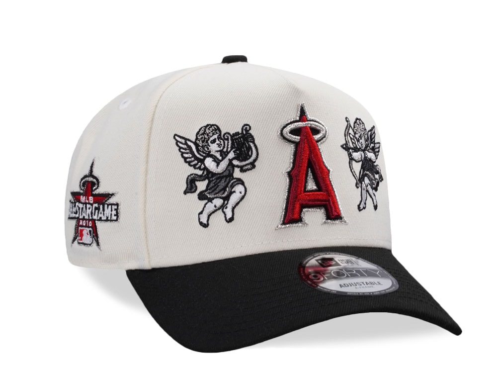 New Era Anaheim Angels All Star Game 2010 Cupid Chrome Two Tone Edition 9Forty A Frame Snapback Casquette