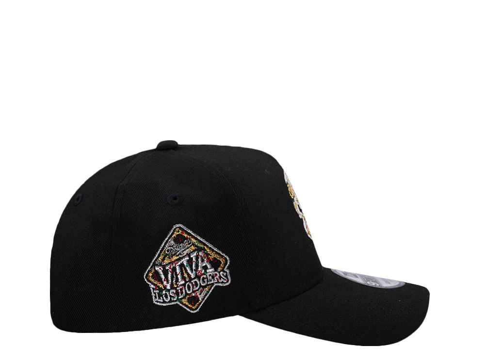 New Era Los Angeles Dodgers Viva Black Prime Edition 9Forty A Frame Snapback Casquette