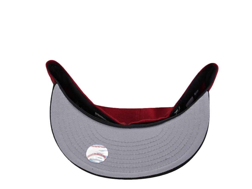 New Era New York Mets World Series 1986 Red Two Tone Edition 59Fifty Fitted Casquette