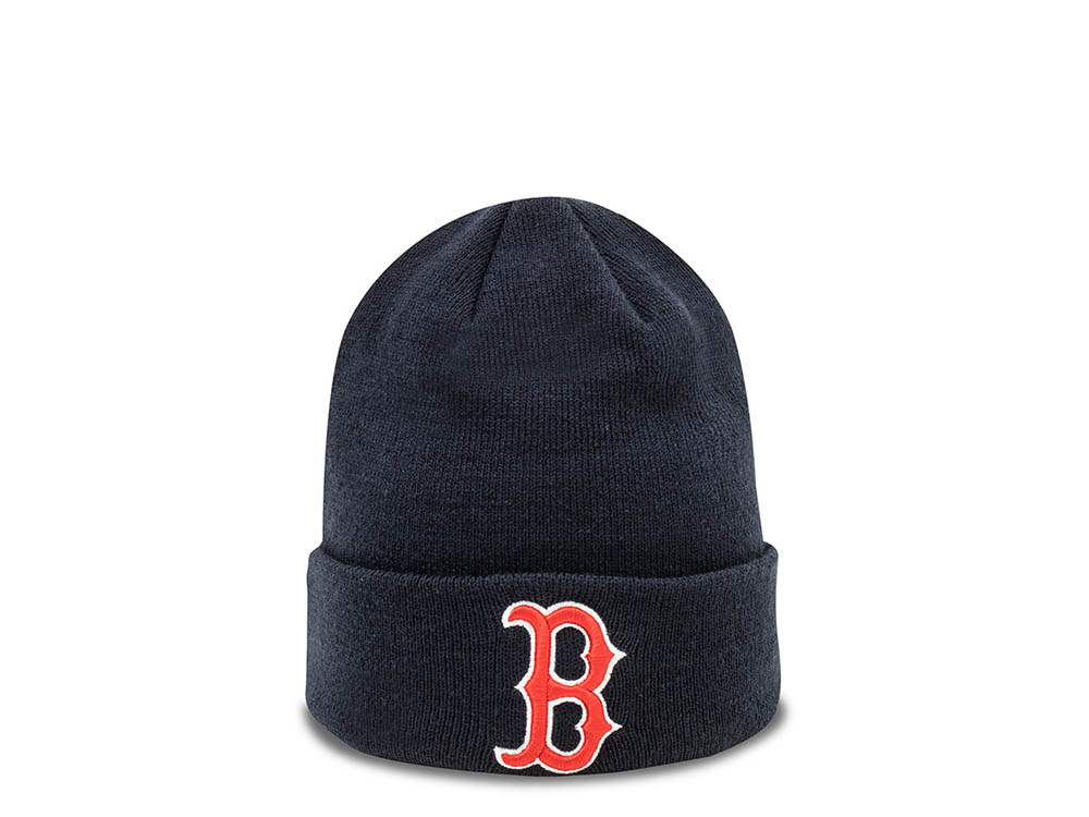 New Era Boston Red Sox Essential Cuff Beanie Navy Chapeaux