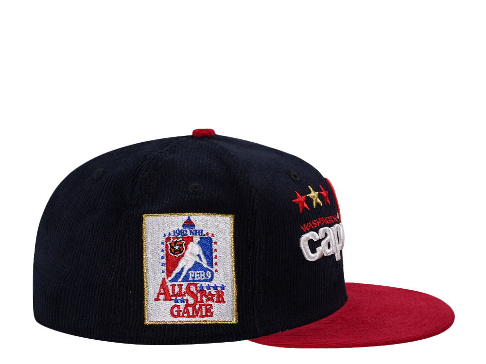 New Era Washington Capitals All  Star Game 1982 Corduroy Prime Edition 59Fifty Fitted Casquette