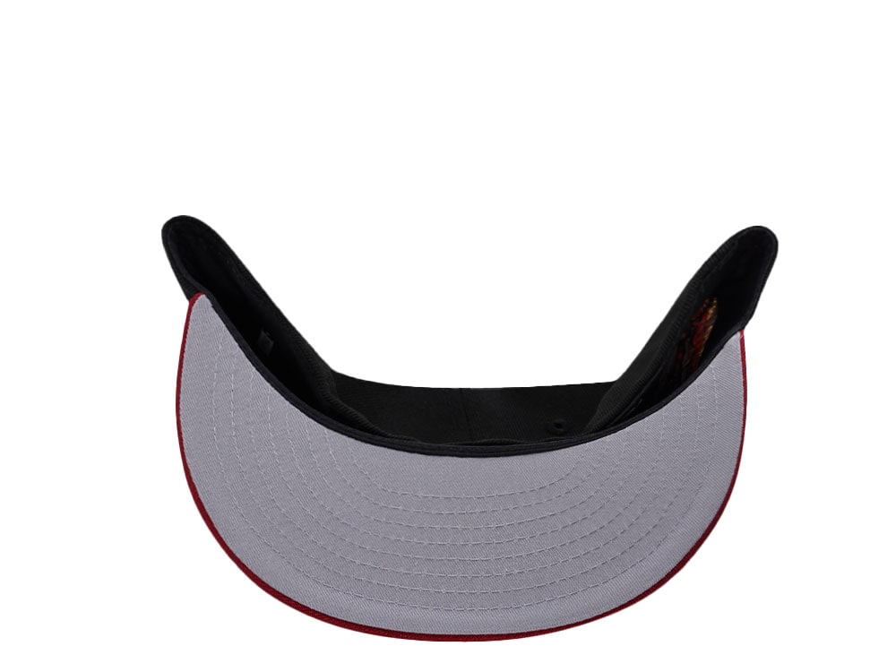 New Era Mexico Diablos Black And Red Two Tone Edition 59Fifty Fitted Casquette