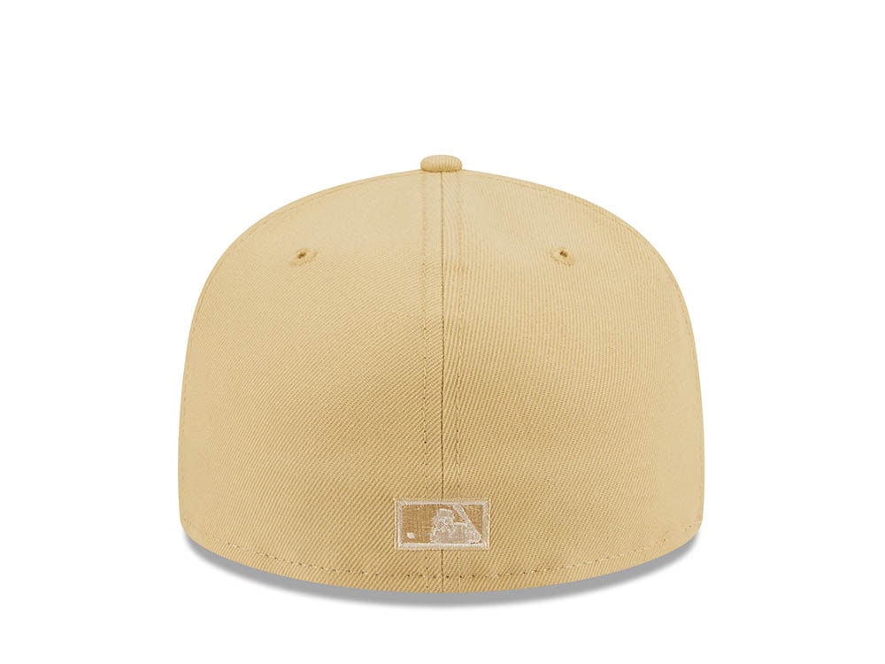 New Era Seattle Mariners 40th Anniversary Raffia Front Vegas Gold Edition 59Fifty Fitted Casquette