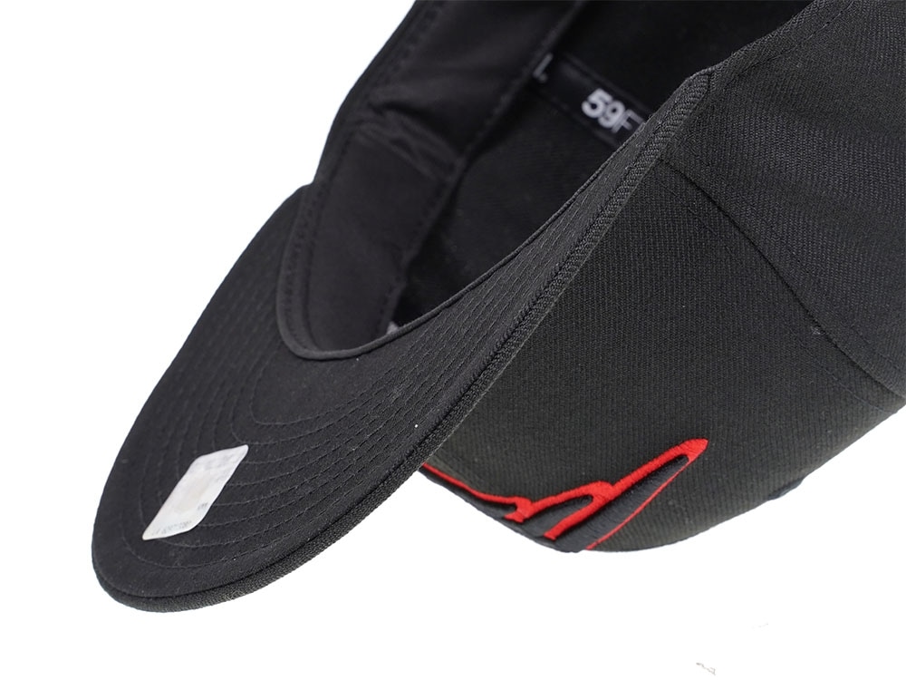 New Era New England Patriots Black Scarlet Edition 59Fifty Fitted Casquette