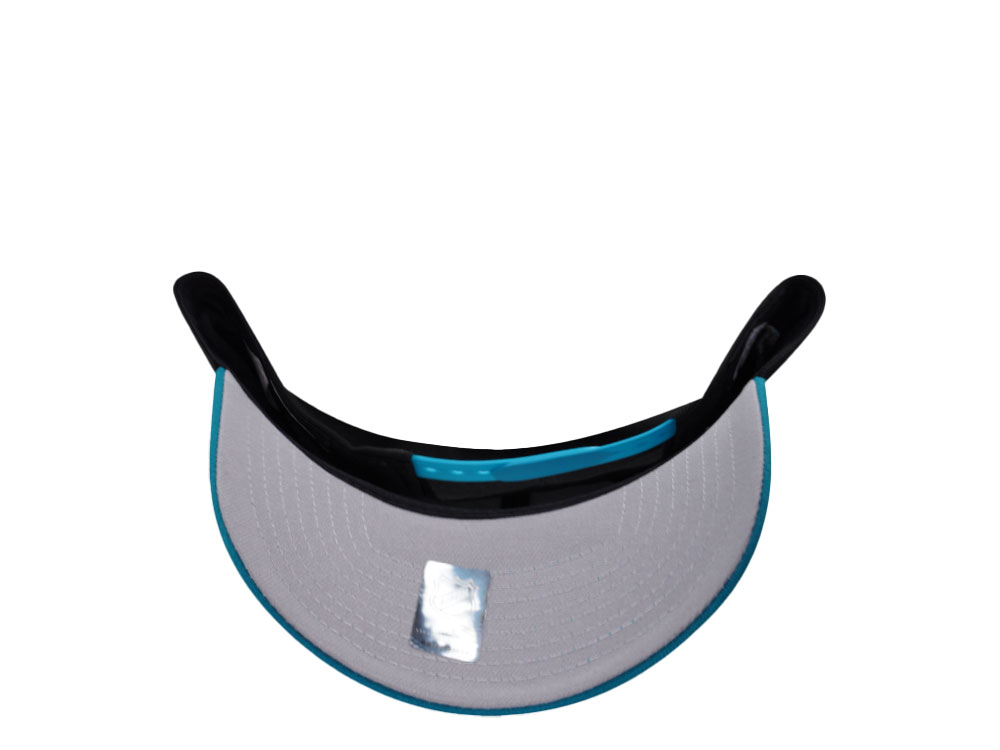 New Era San Jose Sharks 20th Anniversary Black Two Tone Edition 9Forty A Frame Snapback Casquette