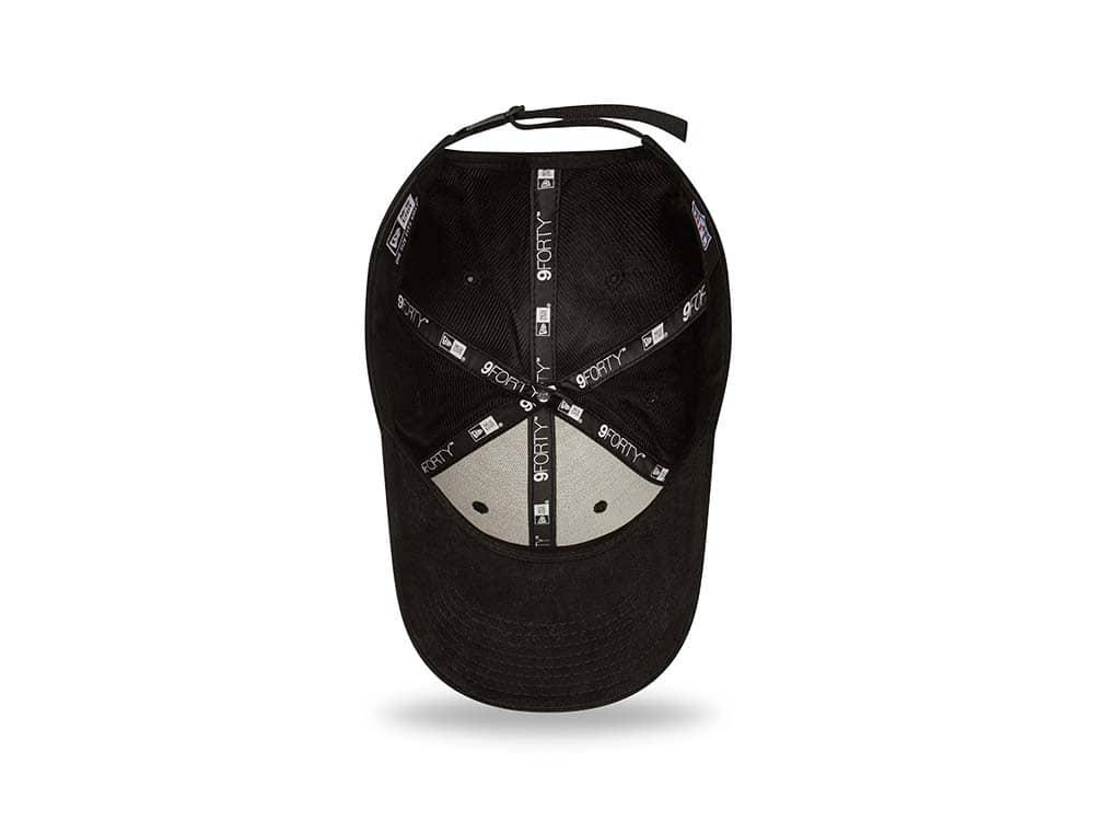 New Era Las Vegas Raiders Washed Pack Black Adjustable 9Forty Strapback Casquette