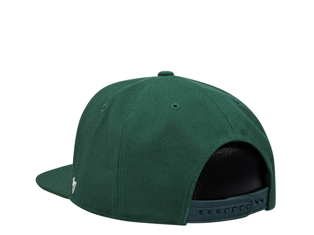 47Brand Oakland Athletics World Series 1989 Dark Green Sure Shot Under Captain Snapback Casquette