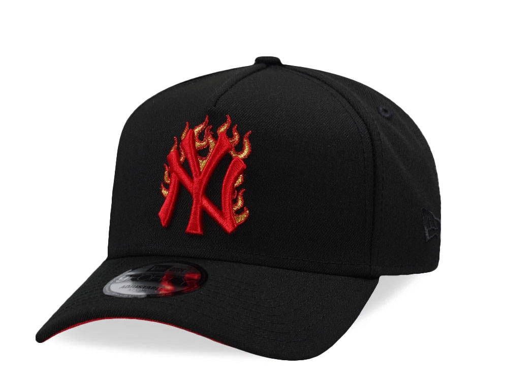 New Era New York Yankees Flame Red Prime Edition 9Forty A Frame Snapback Casquette