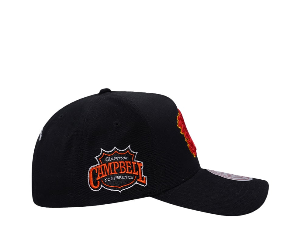 Mitchell & Ness Calgary Flames Nostalgic 2.0 Pro Crown Snapback Casquette