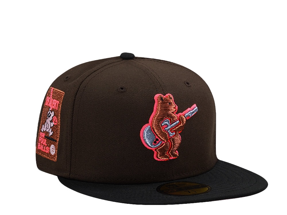 New Era Chicago Cubs Be Alert Walnut Two Tone Edition 59Fifty Fitted Casquette