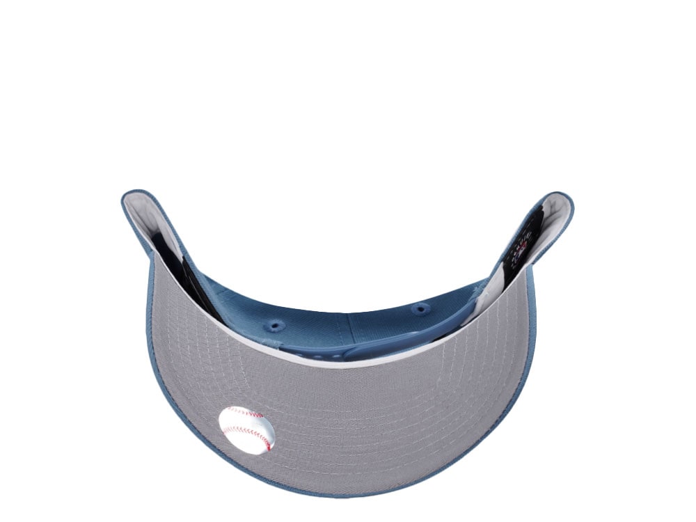 New Era Texas Rangers World Series Champions 2023 Blue Metallic Edition 9Forty A Frame Snapback Casquette