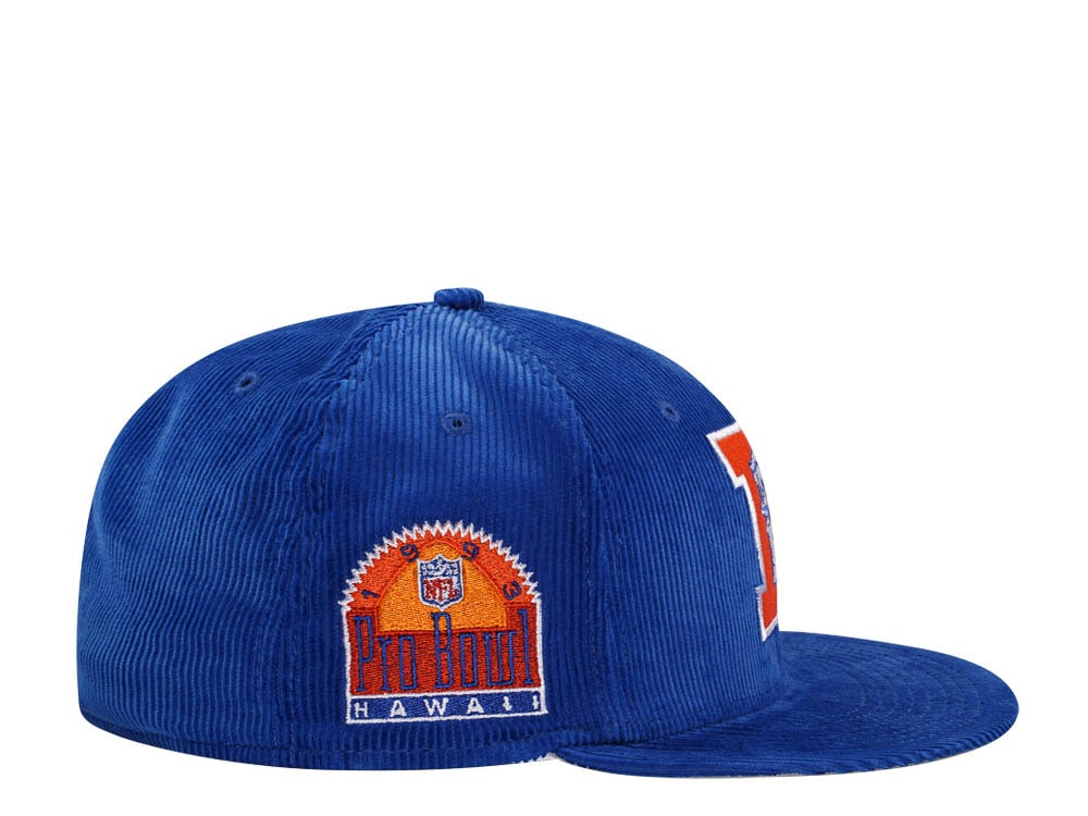 New Era Denver Broncos Pro Bowl Hawaii 1993 Throwback Cord Edition 59Fifty Fitted Casquette