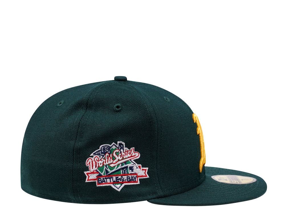 New Era Oakland Athletics World Series 1989 Green and Gold Edition 59Fifty Fitted Casquette