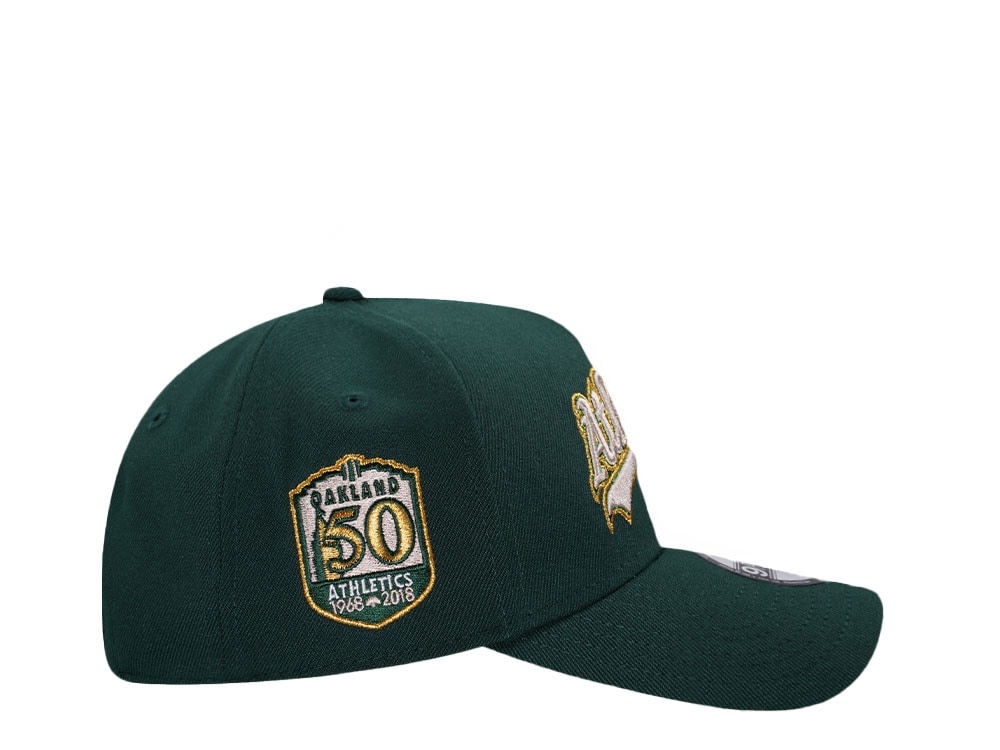 New Era Oakland Athletics 50th Anniversary Gold Edition 9Forty A Frame Snapback Casquette