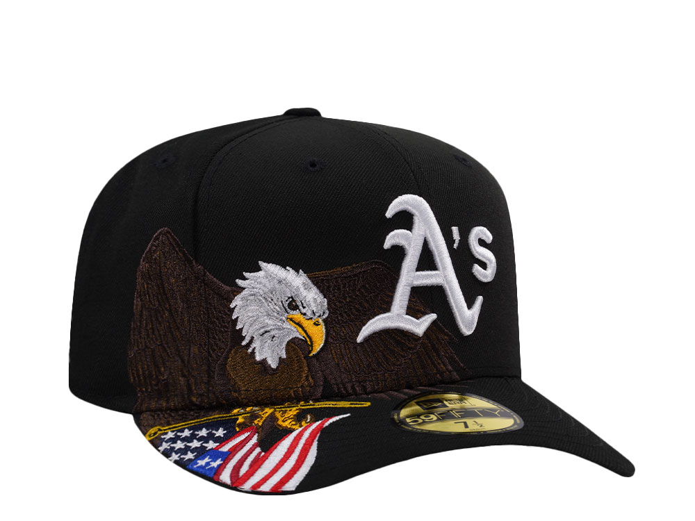 New Era Oakland Athletics American Eagle Black Edition 59Fifty Fitted Casquette