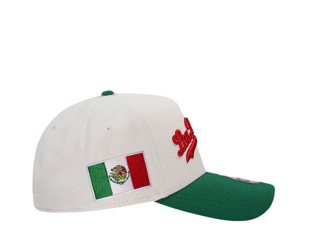 New Era Los Angeles Dodgers Mexico Chrome Two Tone Edition 9Forty A Frame Snapback Casquette