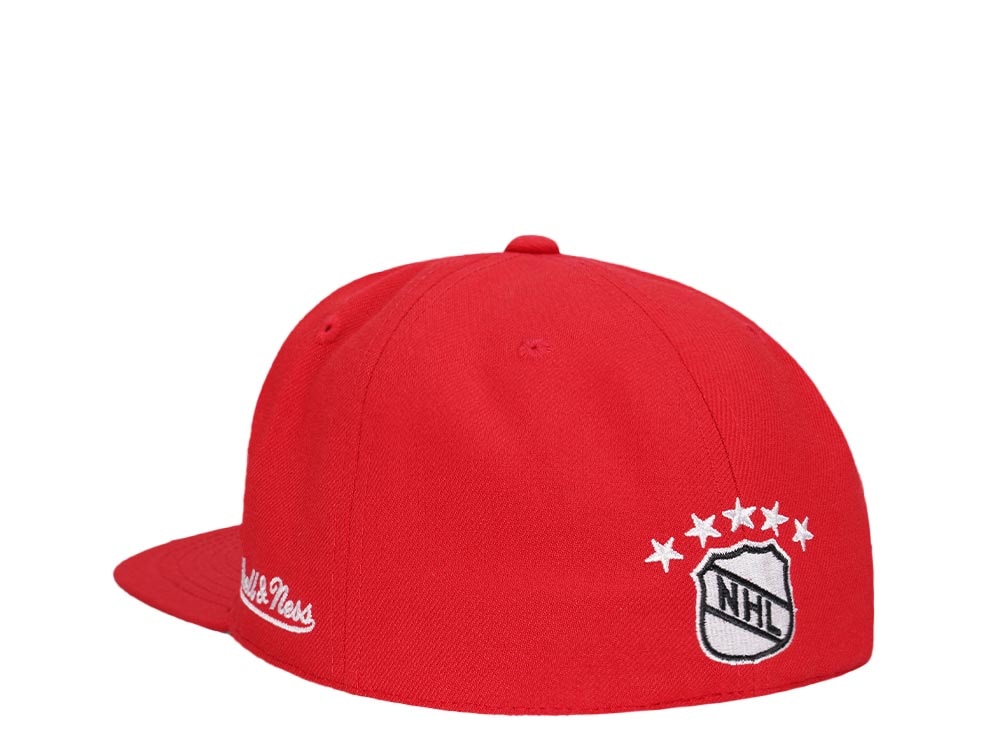 Mitchell & Ness Detroit Red Wings 50th Anniversary Vintage Edition Dynasty Fitted Casquette
