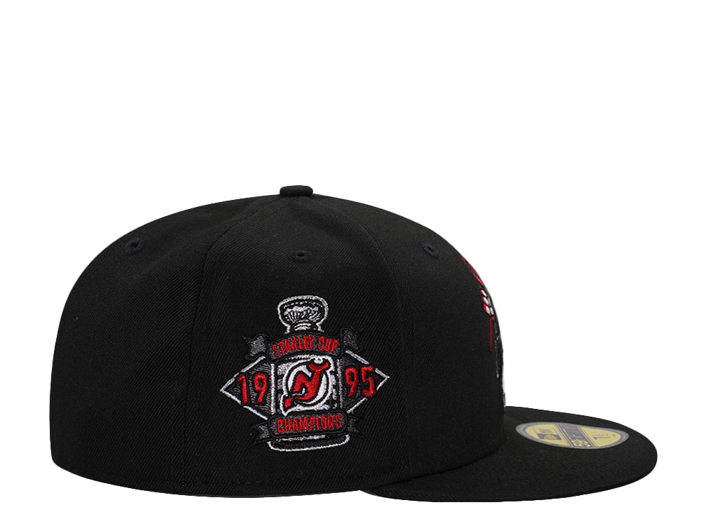 New Era New Jersey Devils Stanley Cup 1995 Black Prime Edition 59Fifty Fitted Casquette