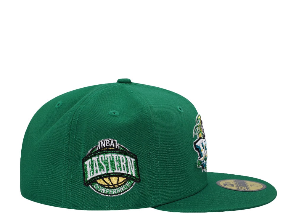 New Era Detroit Pistons Eastern Conference Green Prime Edition 59Fifty Fitted Casquette