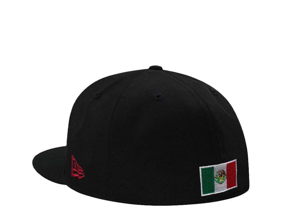 New Era Mexico Aztec Metallic Script Black Prime Edition 59Fifty Fitted Casquette