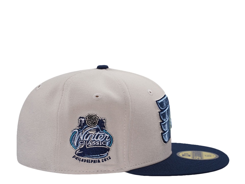 New Era Philadelphia Flyers Winter Classic 2012 Metallic Stone Two Tone Edition 59Fifty Fitted Casquette