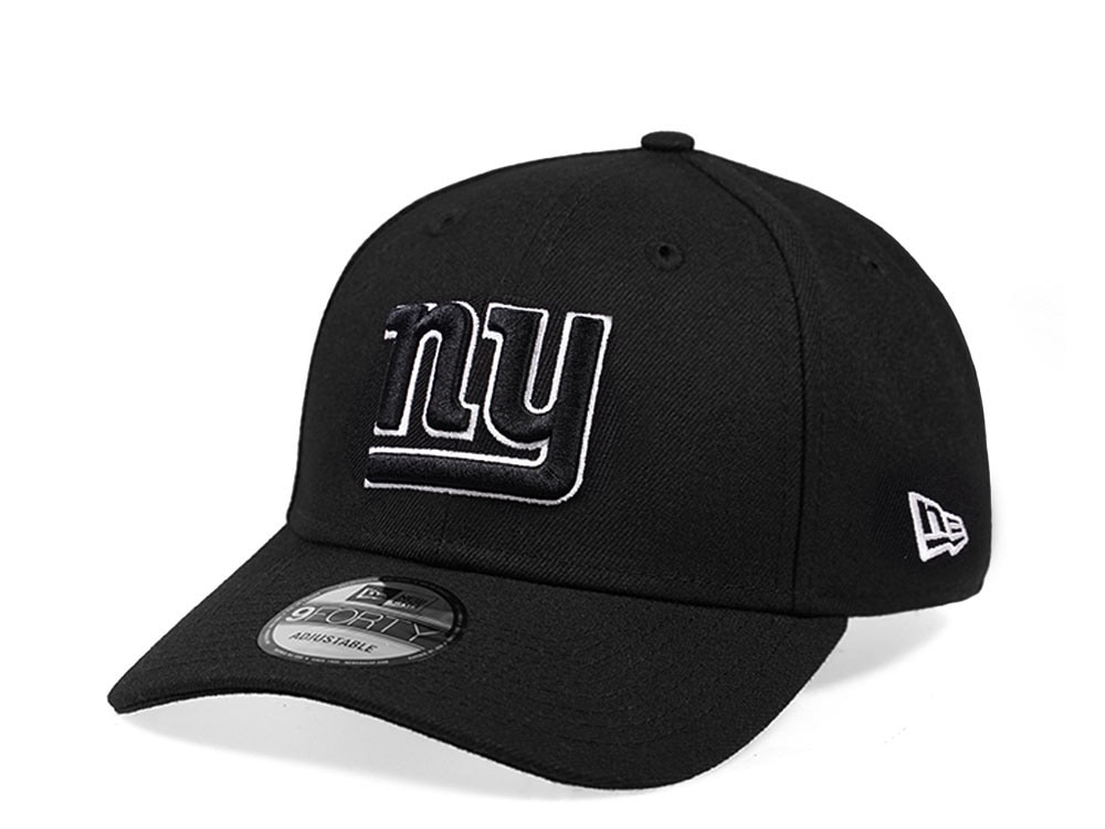 New Era New York Giants Black Edition 9Forty Strapback Casquette