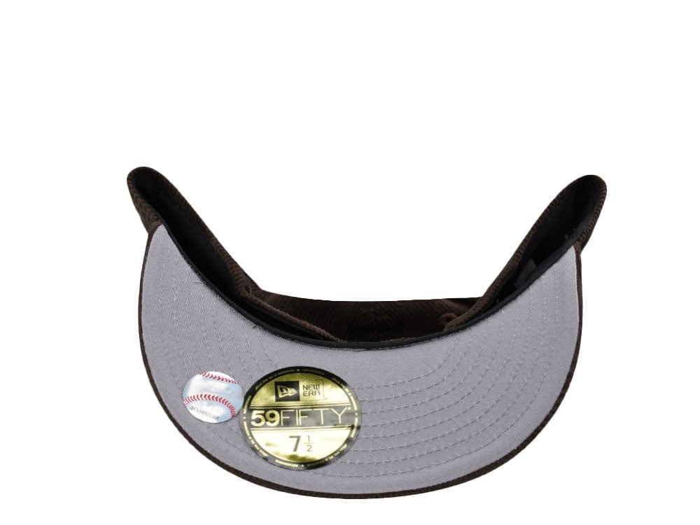 New Era Seattle Mariners All Star Game 2001 Walnut Corduroy Prime Edition 59Fifty Fitted Casquette