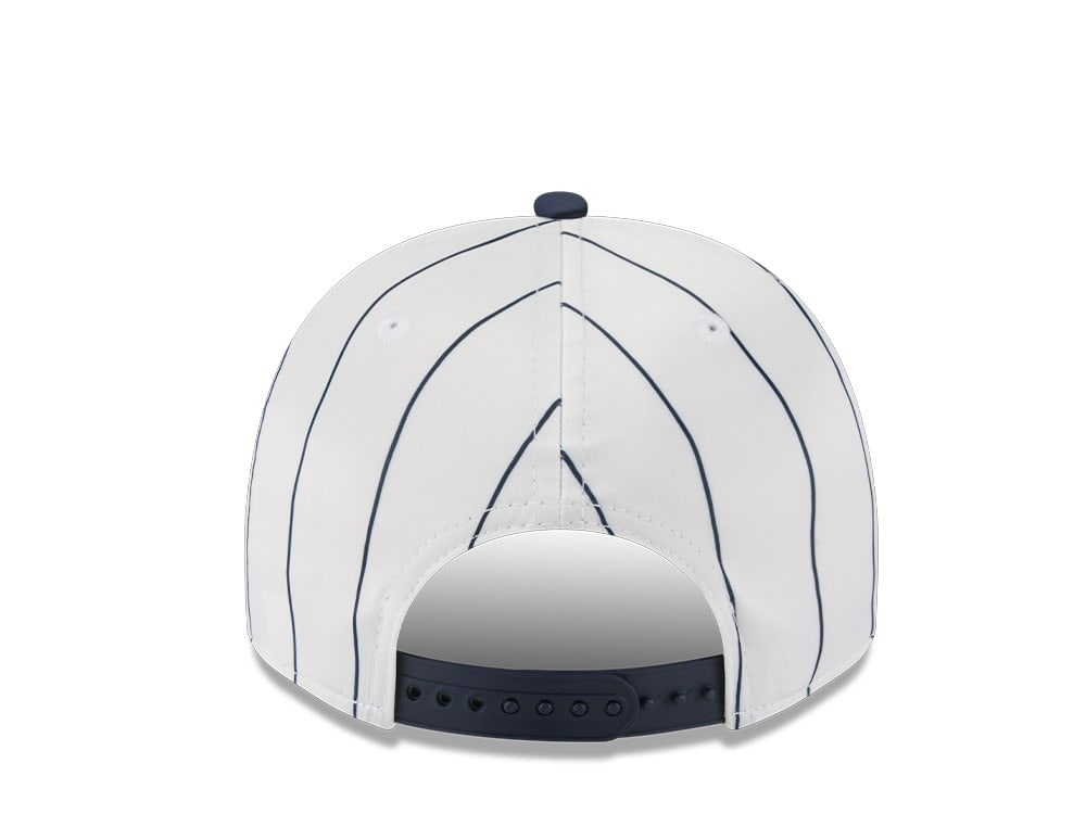 New Era Detroit Tigers Satin Pinstripe 9Fifty A Frame Snapback Casquette